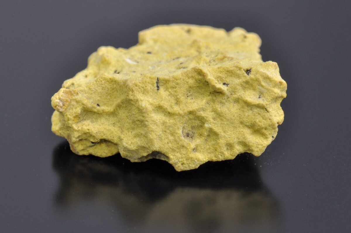 Humboldtin, Fundort Mathiaszeche, Bb. 3cm, Foto Fabian Kenner (Quelle LfU Bayern)